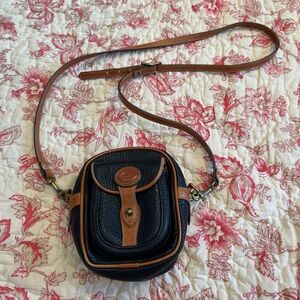 Dooney & Bourke Two-Tone Leather Crossbody Bag
